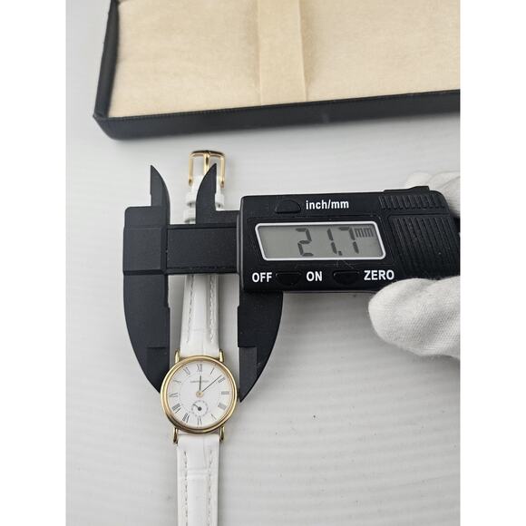 NOS Hamilton Registered 6208 Swiss GP 11J Small Seconds Ladies Watch Mint Runs - Picture 13 of 15